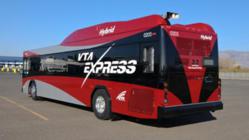 hybrid bus equipped with the hybrid beltless alternator®